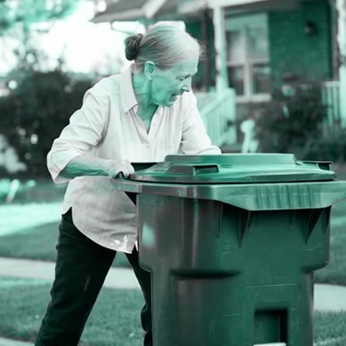 Removing Alley Trash Pickup