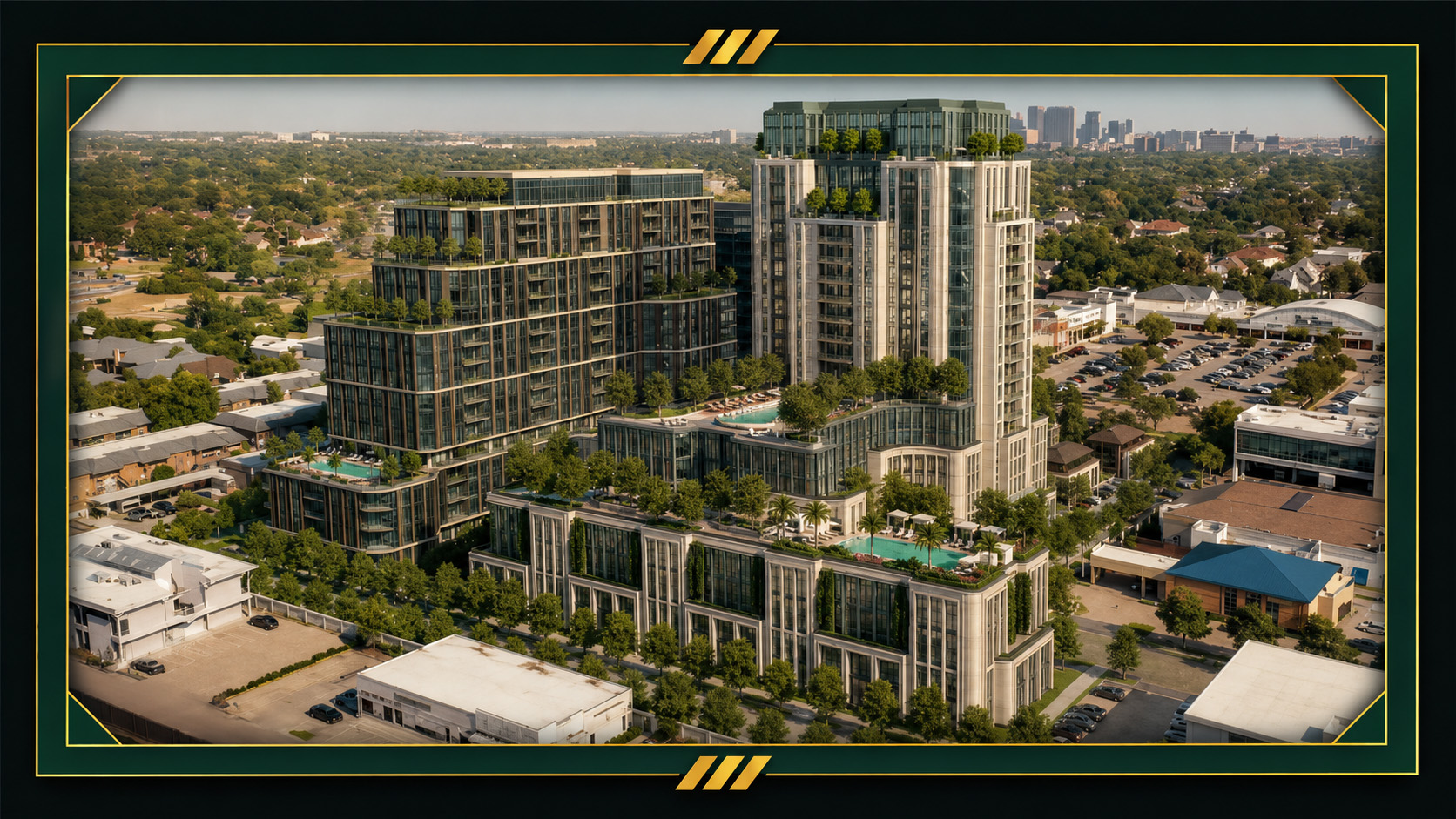 Leland Burk proposed development of Preston/Royal